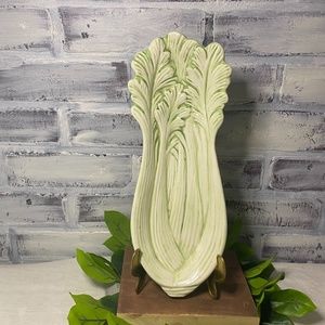 Vintage Celery vegetable tray appetizer tray